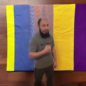 WP Oubaali Montage Flag